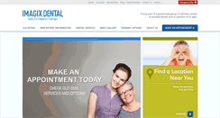 Desktop Screenshot of imagixdental.com